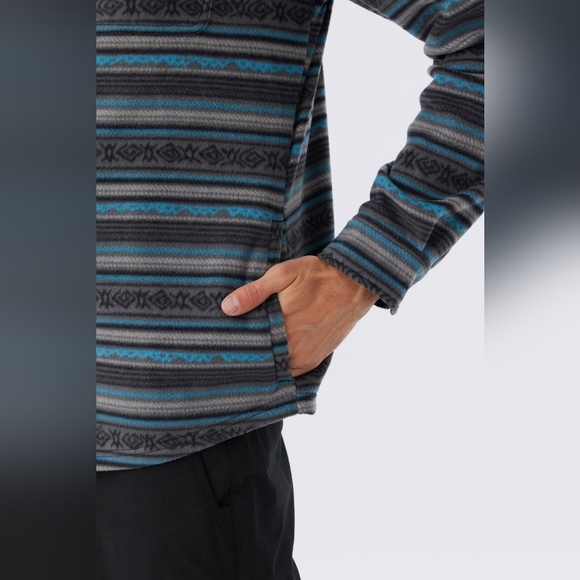 O'NEILL GLACIER SUPERFLEECE OVERSHIRT - GRAPHITE - S - Picture 9 of 10